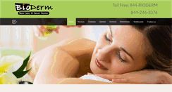 Desktop Screenshot of ebioderm.com